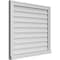 Ekena Millwork Vertical Surface Mount PVC Gable Vent w/ 2"W x 2"H , Brickmould Sill Frame, 32"W x 28"H GVPVE32X2803SN - alternate 2